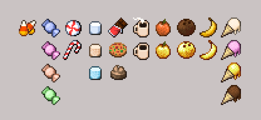 Minecraft Foodstuffs
