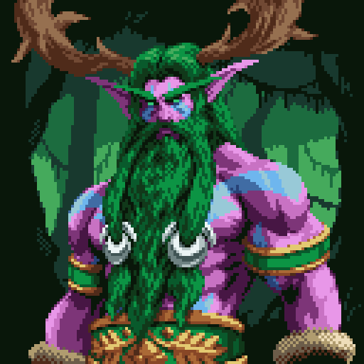 Malfurion Stormrage protrait