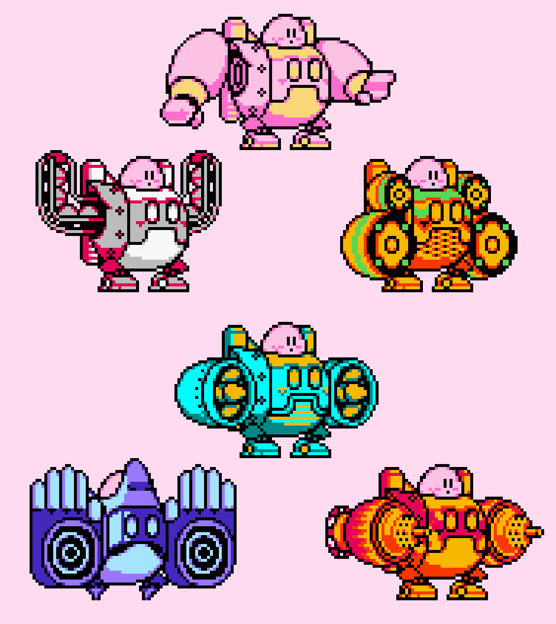 Kirby NES Robobot armor