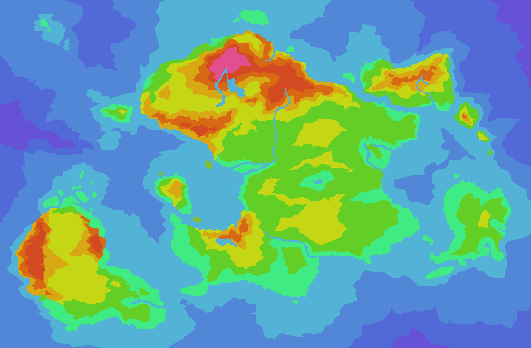 Fantasy World Map