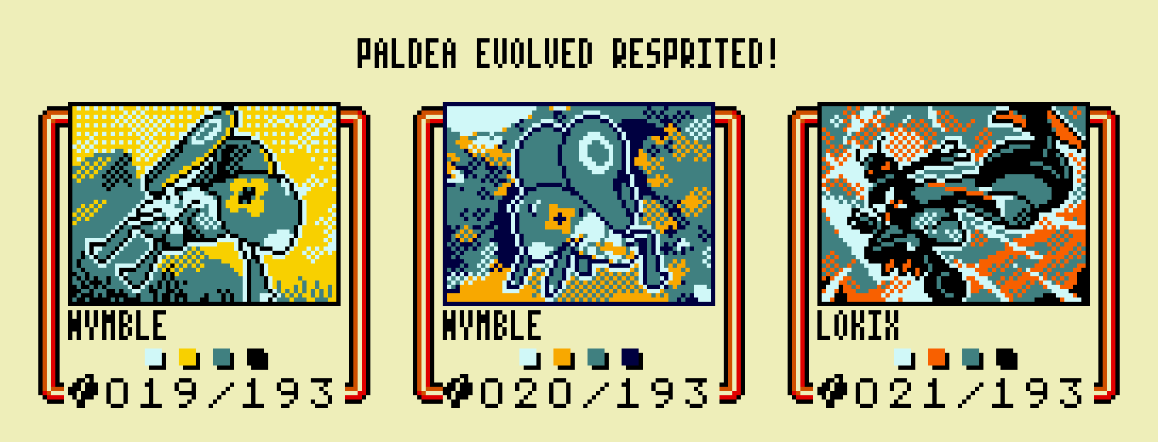Paldea Evolved Resprited