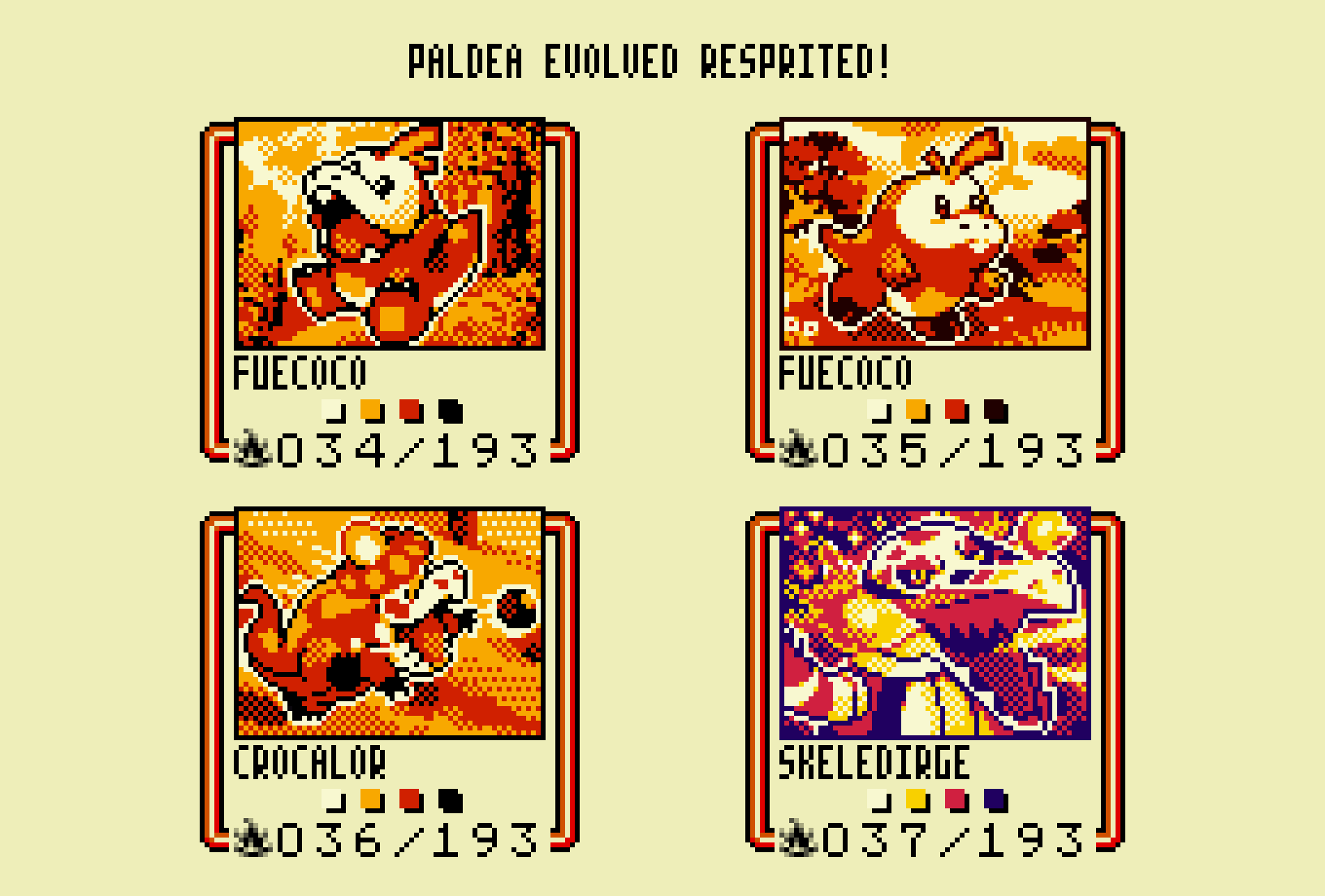 Paldea Evolved Resprited