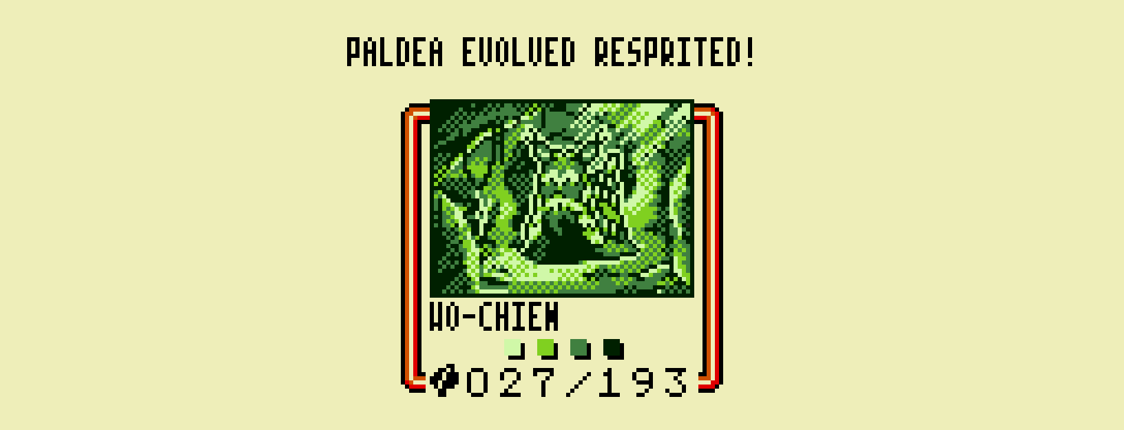 Paldea Evolved Resprited
