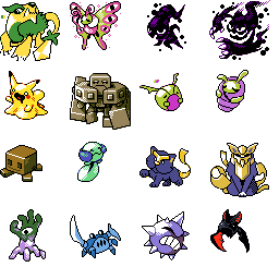 Scrapped sprites and designs