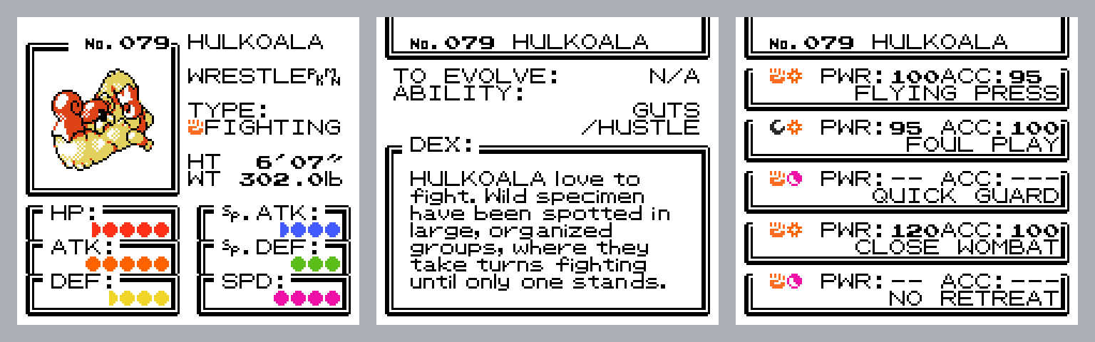 Pokemon GBC Project