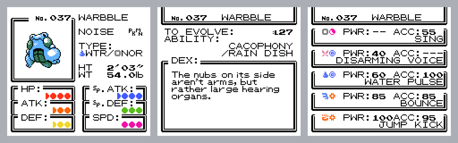Pokemon GBC Project